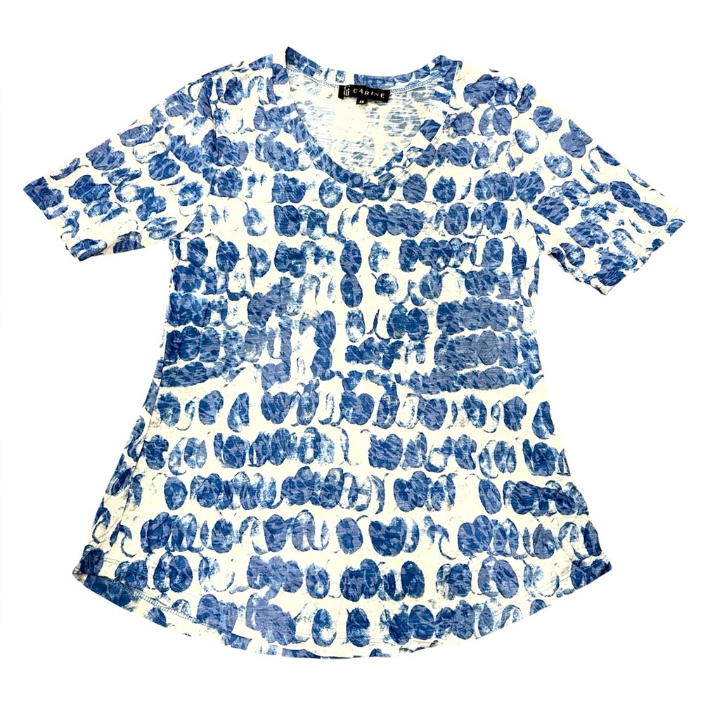 Carine XS short Sleeve V-Neck top Like New